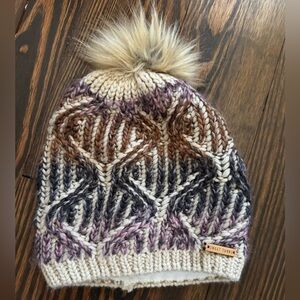 Warm Knit Beanie with Pom Pom